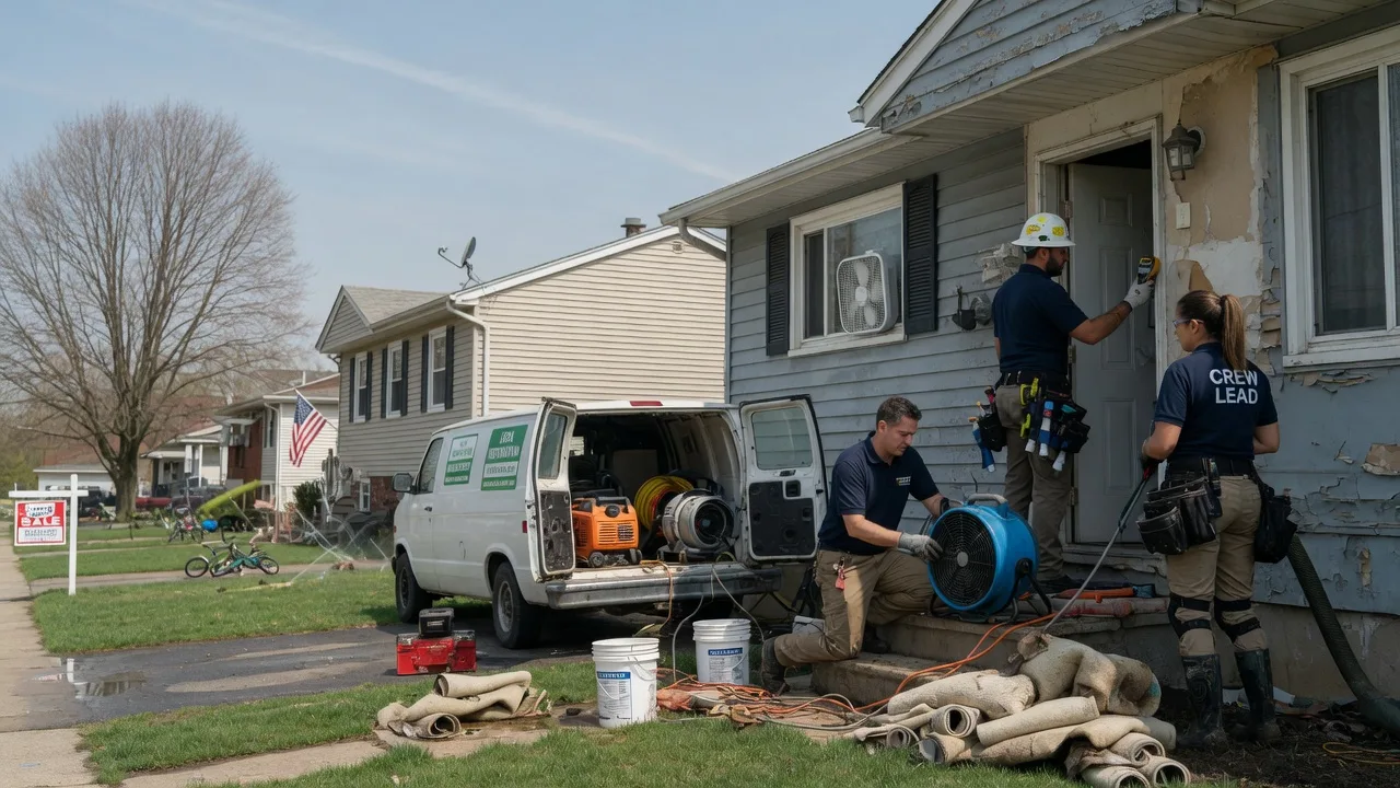 Flood Cleanup in Whiteland, IN near me